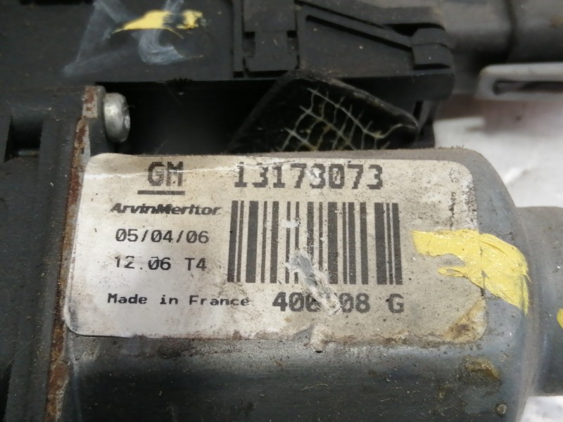 Recambio de elevalunas delantero izquierdo para opel corsa c cosmo referencia OEM IAM 13173073 400708G 