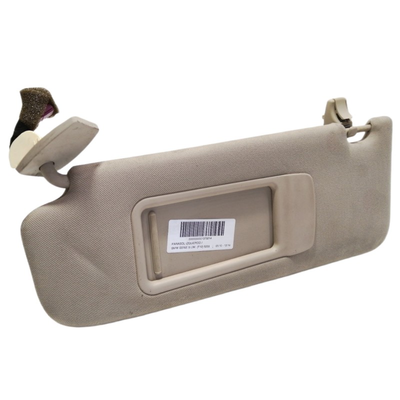 Recambio de parasol izquierdo para bmw serie 5 lim. (f10) 520d referencia OEM IAM   