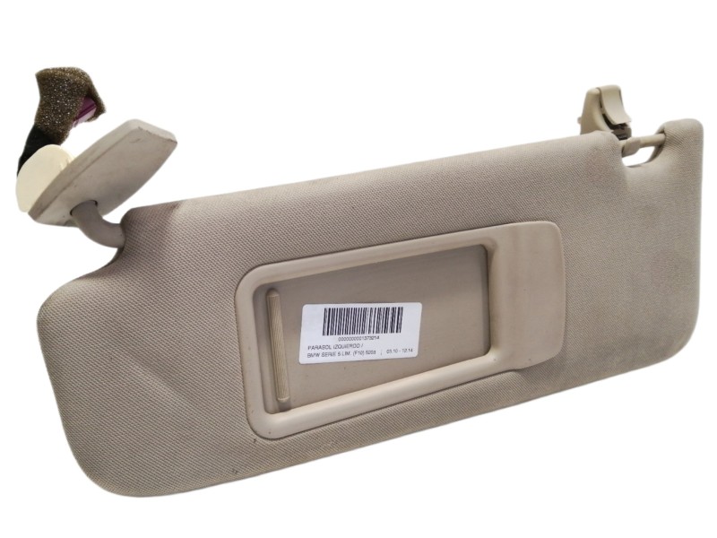 Recambio de parasol izquierdo para bmw serie 5 lim. (f10) 520d referencia OEM IAM   