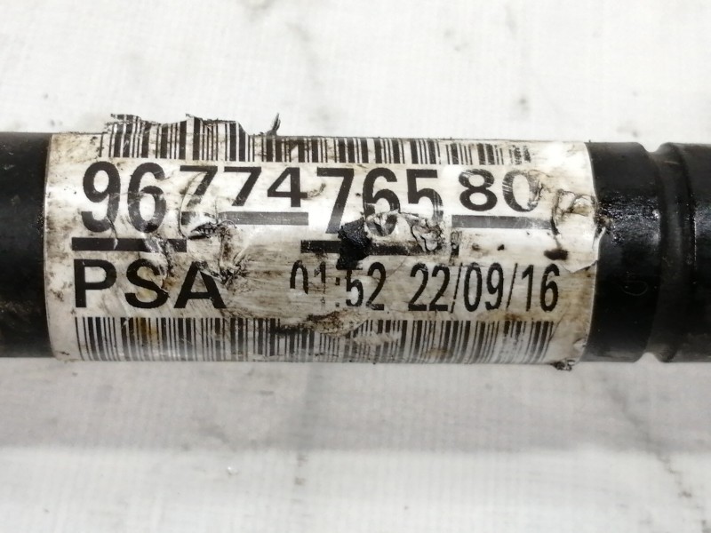 Recambio de transmision delantera izquierda para citroën c4 cactus feel edition referencia OEM IAM 9677476580  