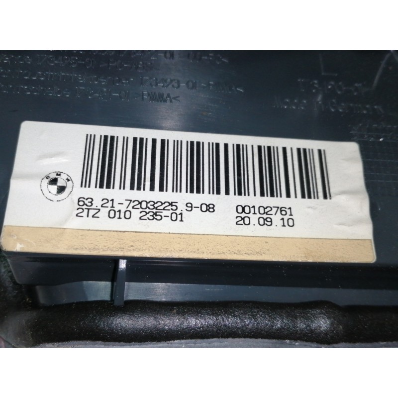 Recambio de piloto trasero izquierdo interior para bmw serie 5 lim. (f10) 520d referencia OEM IAM 2TZ01023501  