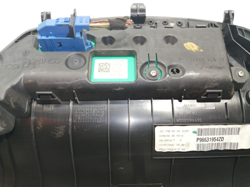 Recambio de cuadro instrumentos para citroën c4 coupe collection referencia OEM IAM P96631954ZD  