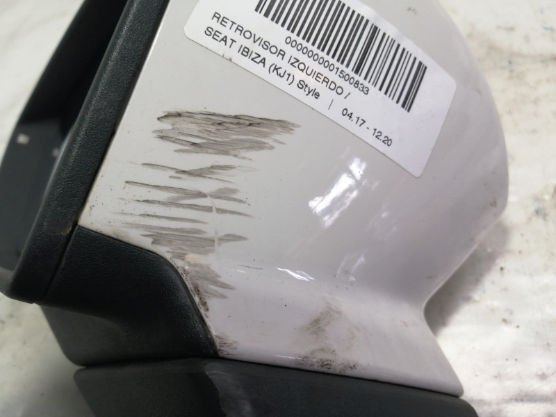 Recambio de retrovisor izquierdo para seat ibiza (kj1) style referencia OEM IAM 212836607 6F1857507H ELECTRICO 5 PINES