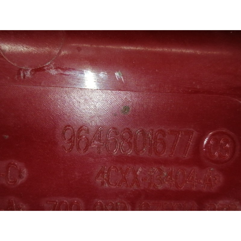 Recambio de piloto trasero derecho para citroën c4 coupe collection referencia OEM IAM 9646801677  