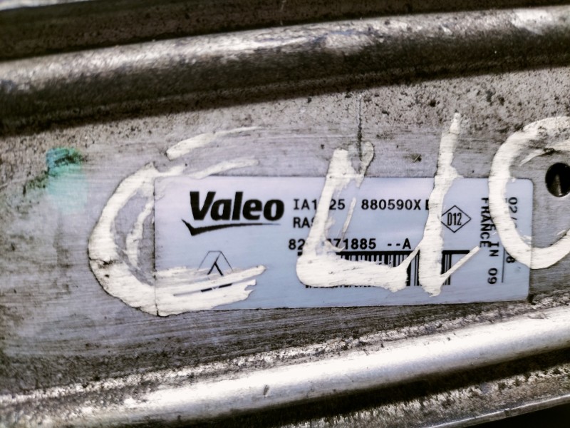 Recambio de intercooler para renault modus authentique referencia OEM IAM 8200471885A 880590X 