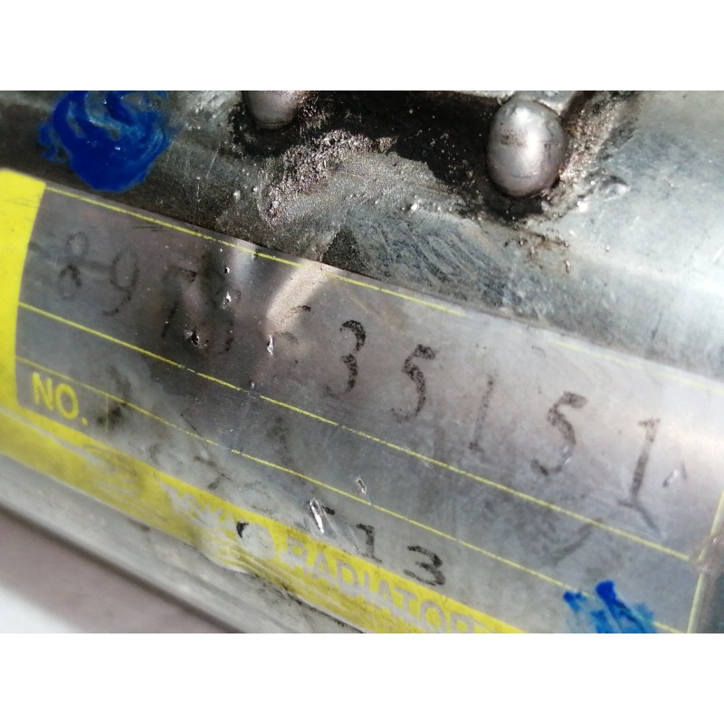 Recambio de enfriador egr para opel meriva cosmo referencia OEM IAM 8973635151  