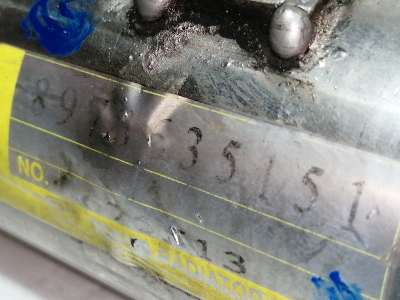 Recambio de enfriador egr para opel meriva cosmo referencia OEM IAM 8973635151  