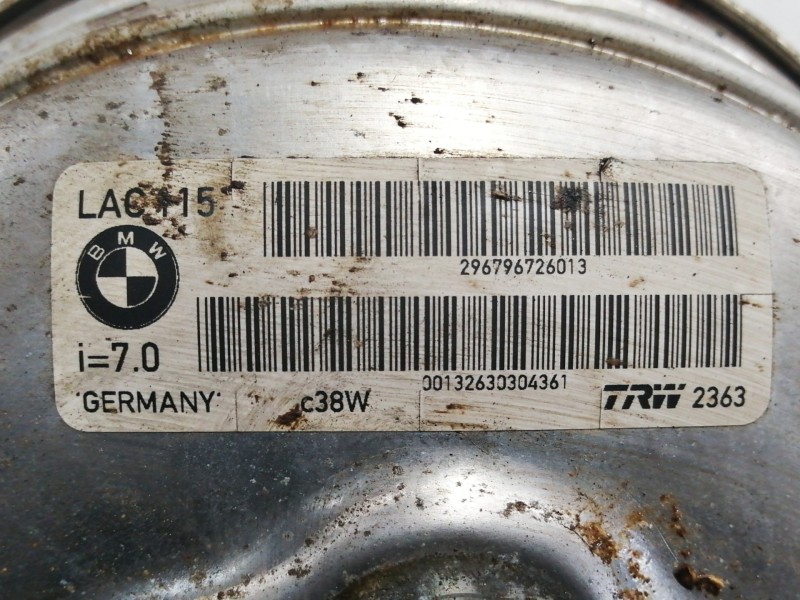 Recambio de servofreno para bmw serie 5 lim. (f10) 520d referencia OEM IAM LAC115 296796726013 00132630304361 C38W 