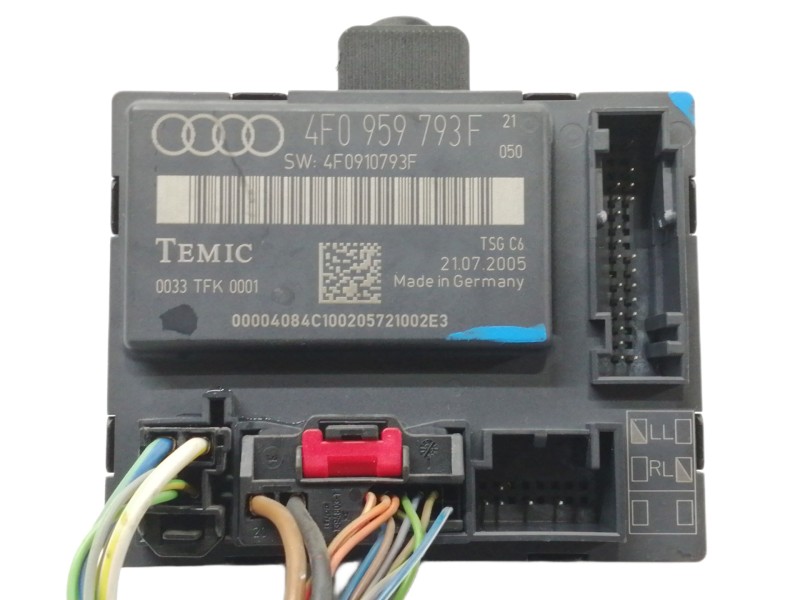 Recambio de modulo electronico para audi a6 berlina (4f2) 2.4 referencia OEM IAM 4F0910793F 0033TFK0001 