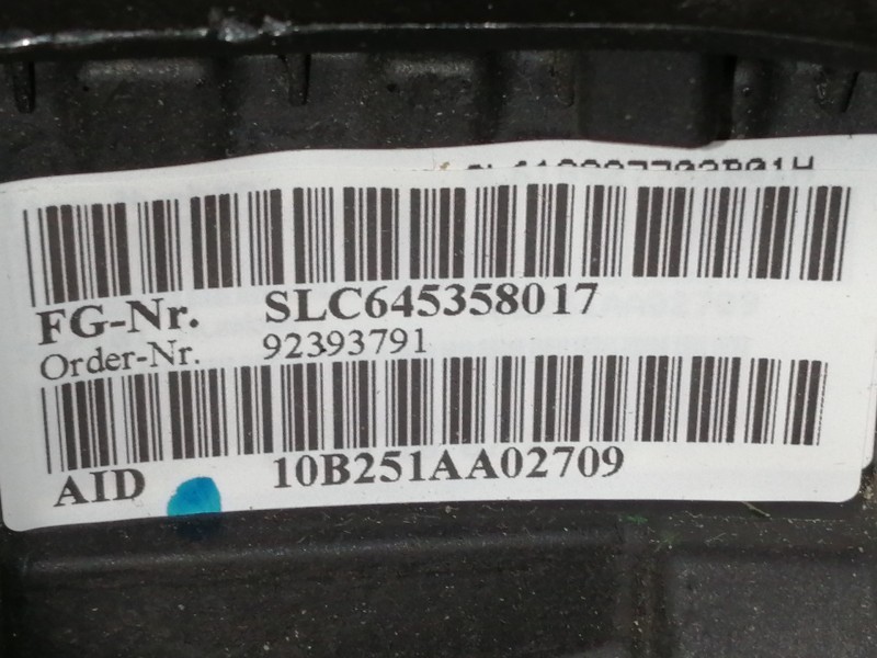 Recambio de volante para bmw serie 5 lim. (f10) 520d referencia OEM IAM SLC645358017 92393791 10B251AA02709