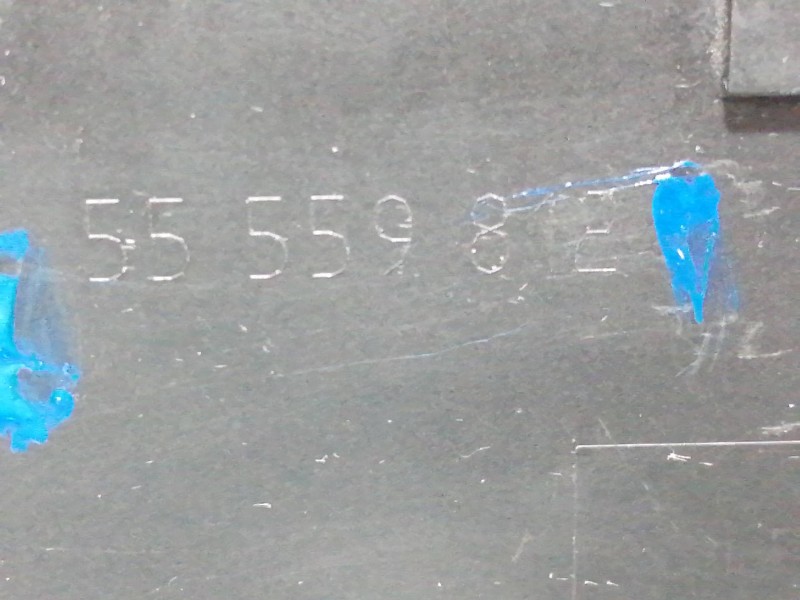 Recambio de tapa motor para opel meriva cosmo referencia OEM IAM 55351691  