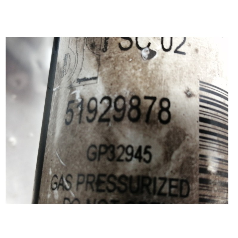 Recambio de amortiguador delantero izquierdo para fiat fiorino sx furg. referencia OEM IAM 51929878  