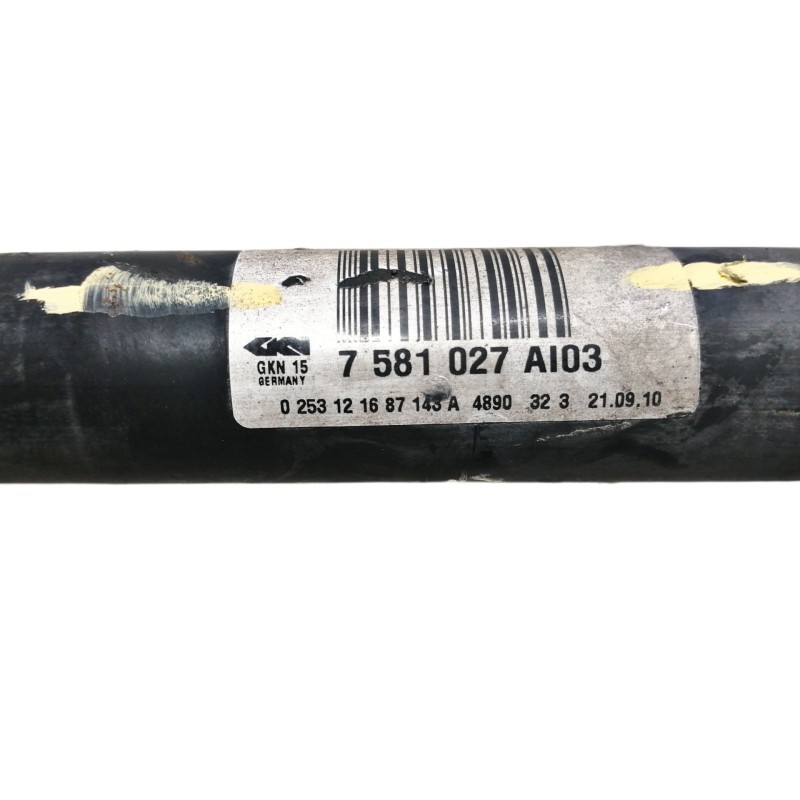 Recambio de transmision trasera izquierda para bmw serie 5 lim. (f10) 520d referencia OEM IAM 7581027AI03 0253121687143A 