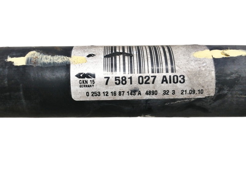 Recambio de transmision trasera izquierda para bmw serie 5 lim. (f10) 520d referencia OEM IAM 7581027AI03 0253121687143A 