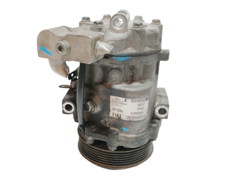 Recambio de compresor aire acondicionado para fiat fiorino sx furg. referencia OEM IAM 51893889 1921F 06915204561