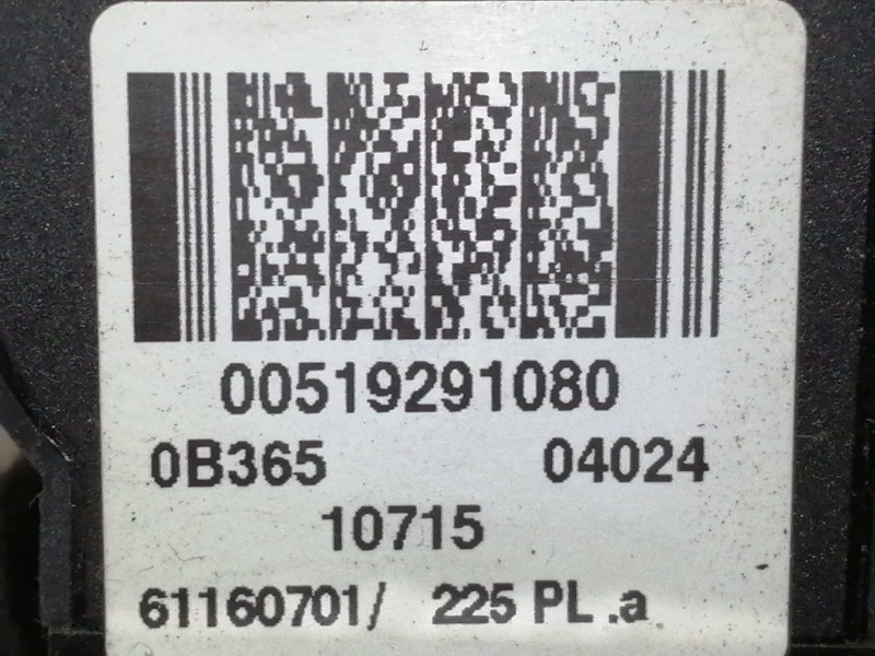 Recambio de conmutador de arranque para fiat fiorino sx furg. referencia OEM IAM 00519291080 61160701 51865544 1503121107 521828