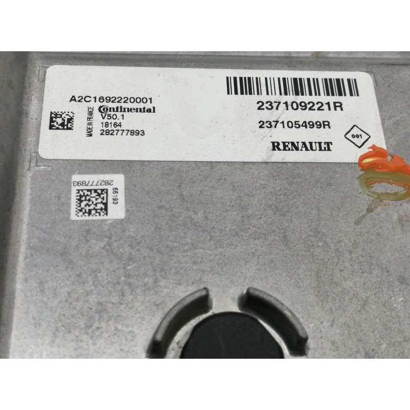 Recambio de centralita motor uce para dacia sandero stepway referencia OEM IAM A2C1692220001 237109221R 