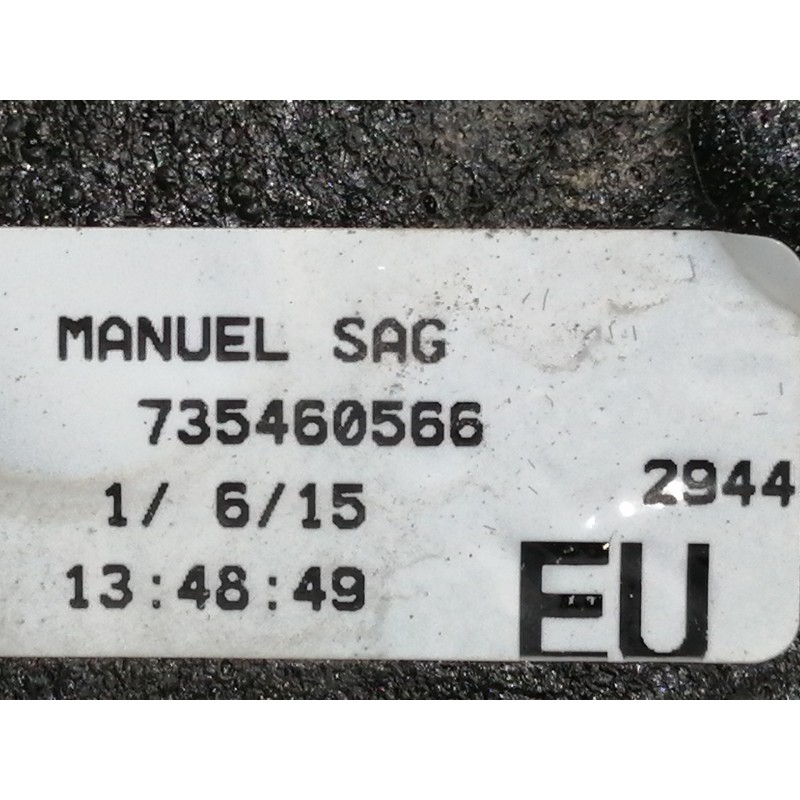 Recambio de retrovisor derecho para fiat fiorino sx furg. referencia OEM IAM 735460566  MANUAL