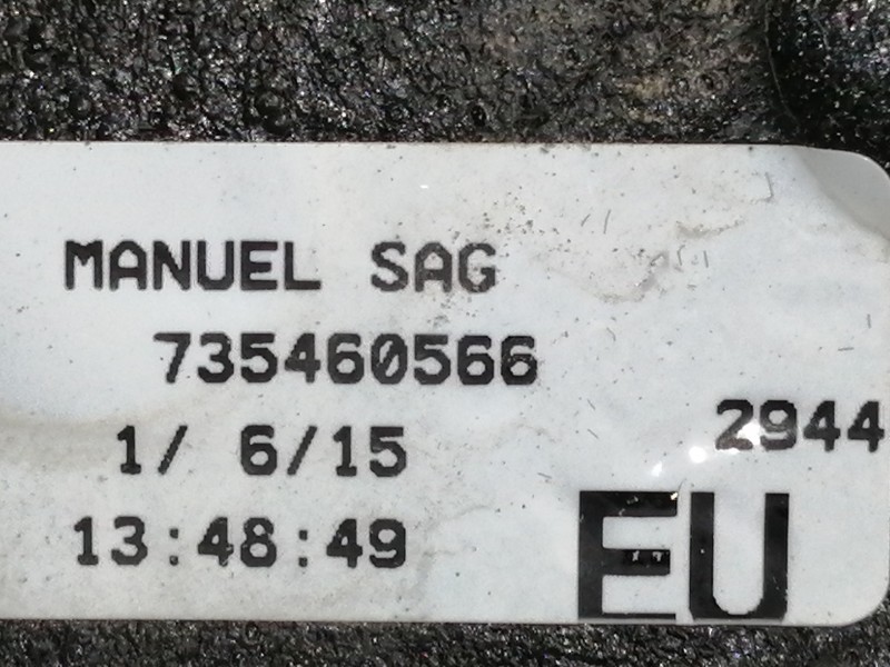 Recambio de retrovisor derecho para fiat fiorino sx furg. referencia OEM IAM 735460566  MANUAL