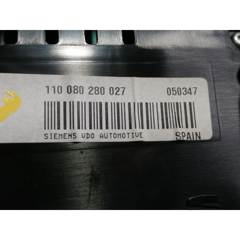 Recambio de cuadro instrumentos para seat leon (1p1) comfort limited referencia OEM IAM 110080280027 A2C53029654 SEZ7Z0G3791963