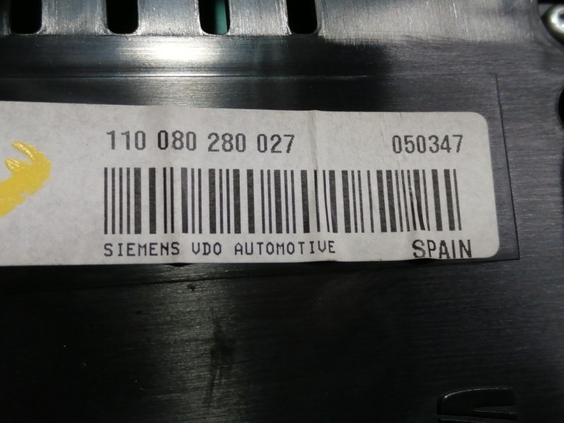 Recambio de cuadro instrumentos para seat leon (1p1) comfort limited referencia OEM IAM 110080280027 A2C53029654 SEZ7Z0G3791963