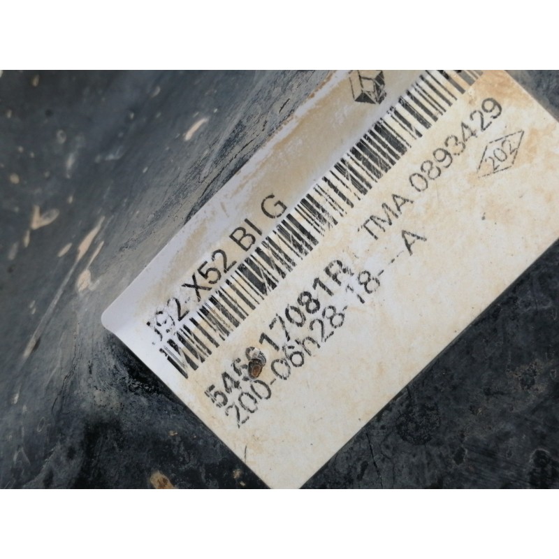 Recambio de brazo suspension inferior delantero izquierdo para dacia sandero stepway referencia OEM IAM 545017081R  