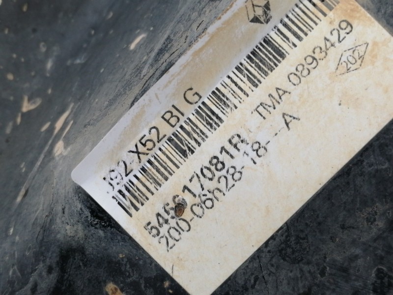 Recambio de brazo suspension inferior delantero izquierdo para dacia sandero stepway referencia OEM IAM 545017081R  