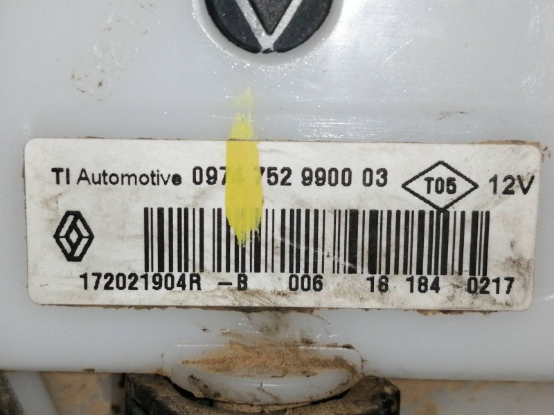 Recambio de aforador para dacia sandero stepway referencia OEM IAM 0974752990003  