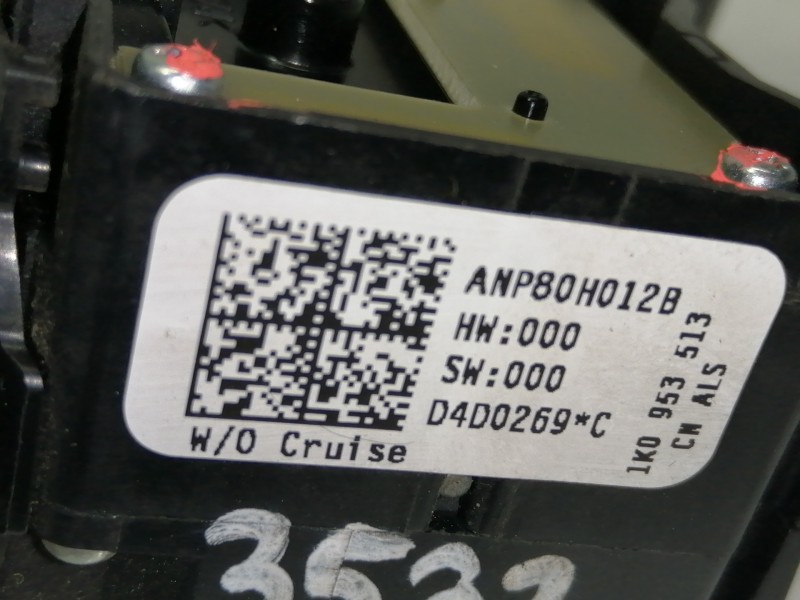 Recambio de mando intermitentes para seat leon (1p1) comfort limited referencia OEM IAM 1K0953513  