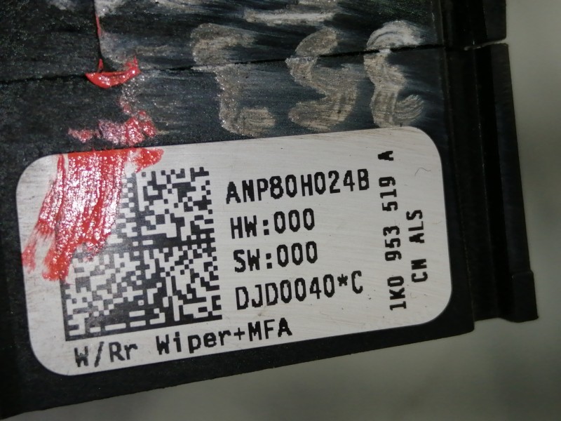 Recambio de mando limpia para seat leon (1p1) comfort limited referencia OEM IAM 1K0953519A ANP80H024B 