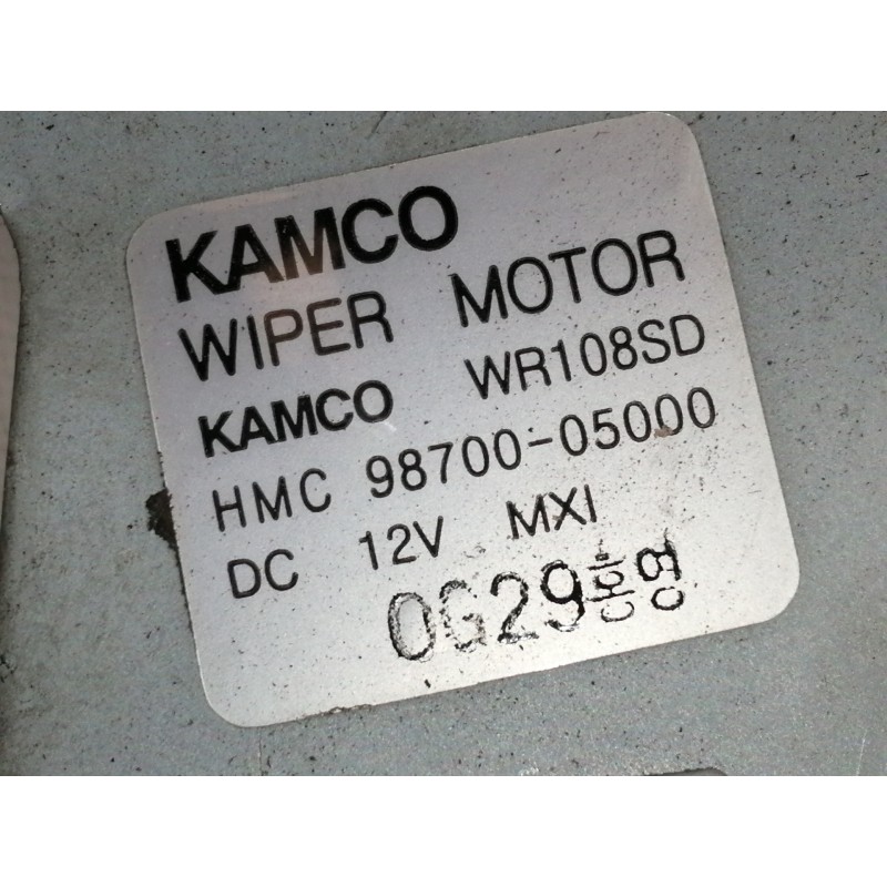 Recambio de motor limpia trasero para hyundai atos prime (mx) gls referencia OEM IAM 9870005000  