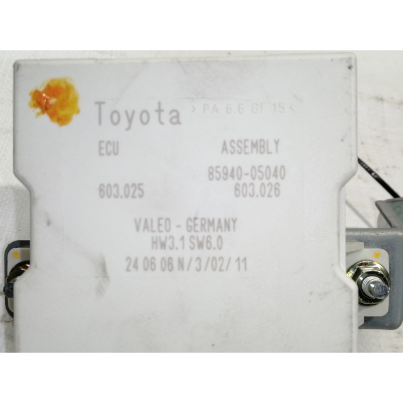 Recambio de modulo electronico para toyota avensis wagon (t25) 2.0 d-4d executive referencia OEM IAM 8594005040  