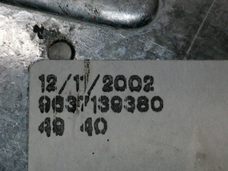 Recambio de elevalunas delantero derecho para peugeot 307 (s1) xs referencia OEM IAM 9637131180 990837101 9637139380 ELECTRICO