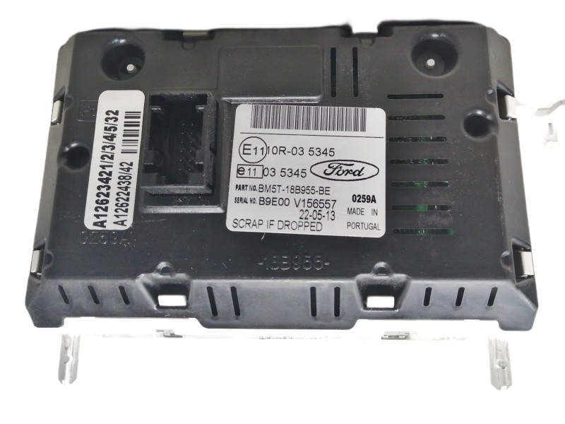 Recambio de pantalla multifuncion para ford c-max titanium referencia OEM IAM BM5T18B955BE A1262243842 10R035345 