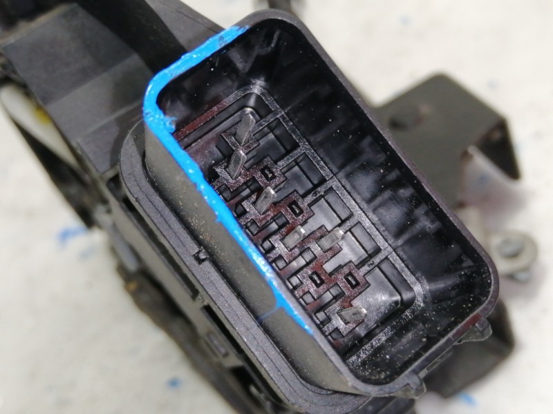 Recambio de cerradura puerta trasera izquierda para ford s-max (ca1) trend referencia OEM IAM 6M2AR26413BB 6M2AR26413 