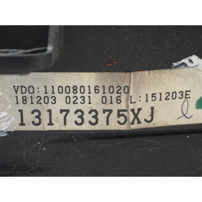 Recambio de cuadro instrumentos para opel meriva 1.7 16v cdti cat referencia OEM IAM 13173375XJ  