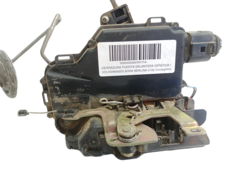 Recambio de cerradura puerta delantera derecha para volkswagen bora berlina (1j2) conceptline referencia OEM IAM C3B1837016A  