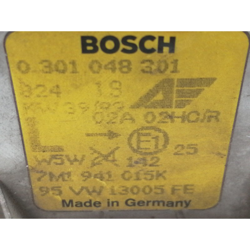 Recambio de faro izquierdo para seat alhambra (7v8) sxe referencia OEM IAM 0301048301 7M1941015K 