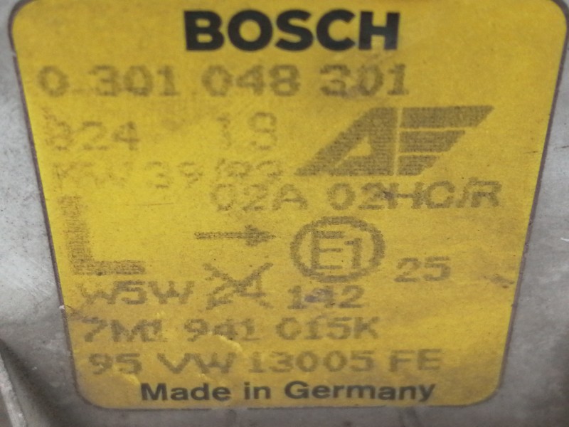 Recambio de faro izquierdo para seat alhambra (7v8) sxe referencia OEM IAM 0301048301 7M1941015K 