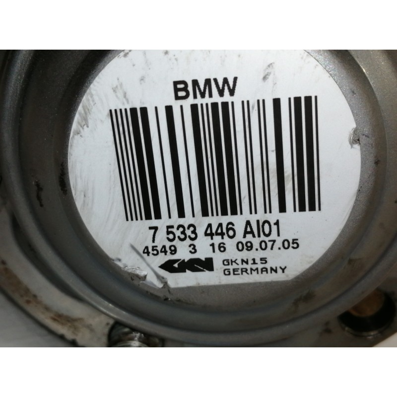Recambio de transmision trasera derecha para bmw serie 3 berlina (e90) 320d referencia OEM IAM 7533446AI01  