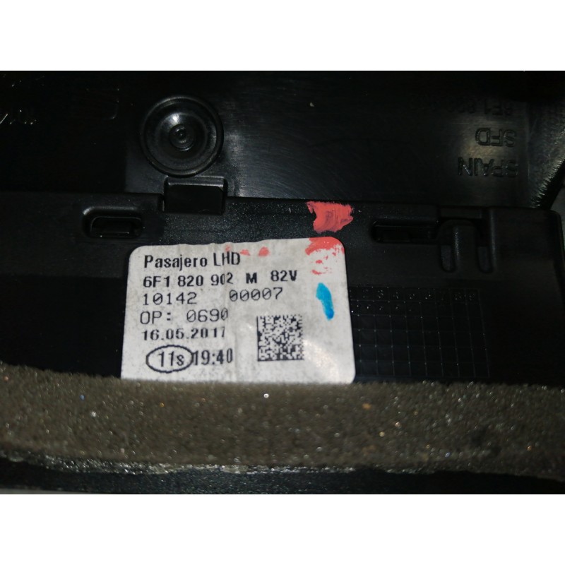 Recambio de rejilla aireadora para seat ibiza (kj1) style referencia OEM IAM 6F1820902M  