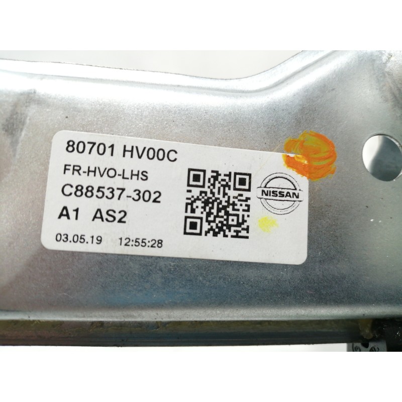 Recambio de elevalunas delantero izquierdo para nissan qashqai (j11) acenta referencia OEM IAM 80701HV00C C88537302 