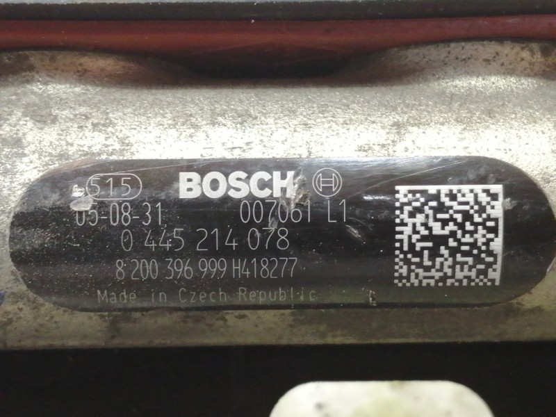 Recambio de rampa inyectora para renault laguna ii (bg0) confort dynamique referencia OEM IAM 0445214078 8200396999 007061L1 H41