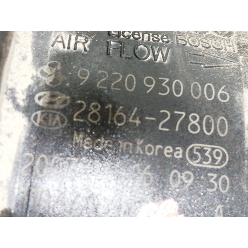 Recambio de caudalimetro para hyundai santa fe (bm) 2.2 crdi classic (2wd) referencia OEM IAM 2816427800  