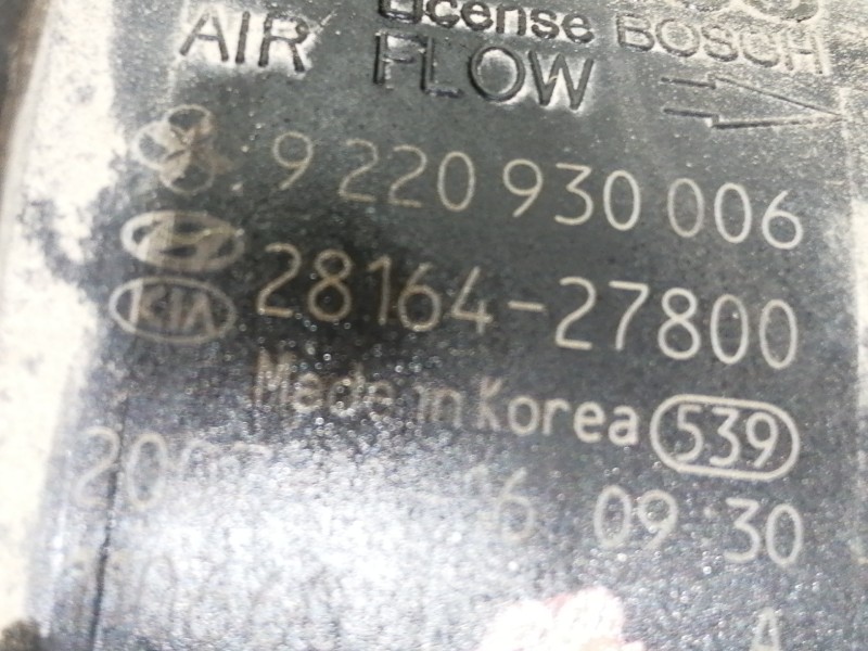 Recambio de caudalimetro para hyundai santa fe (bm) 2.2 crdi classic (2wd) referencia OEM IAM 2816427800  