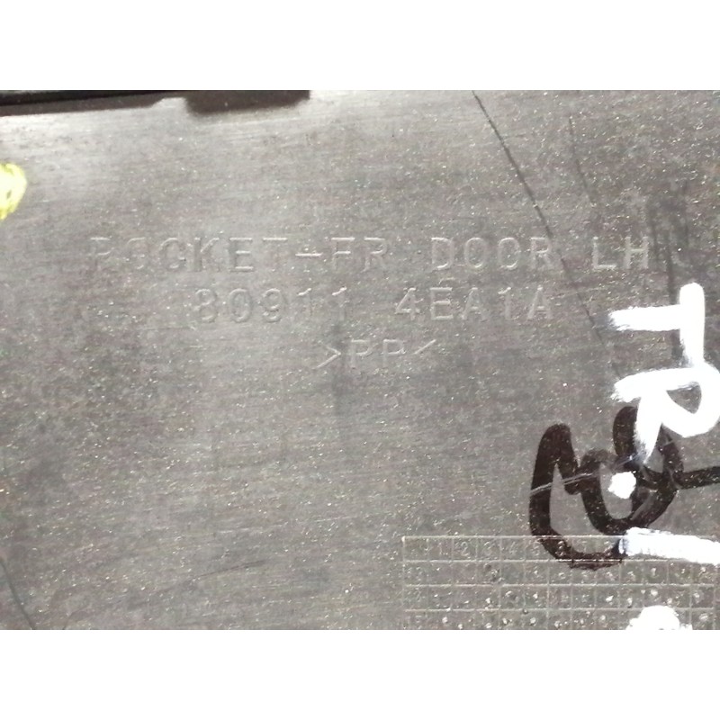 Recambio de guarnecido puerta delantera izquierda para nissan qashqai (j11) acenta referencia OEM IAM 809774EA1A  
