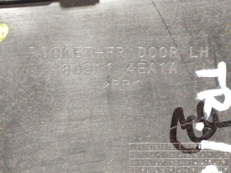 Recambio de guarnecido puerta delantera izquierda para nissan qashqai (j11) acenta referencia OEM IAM 809774EA1A  