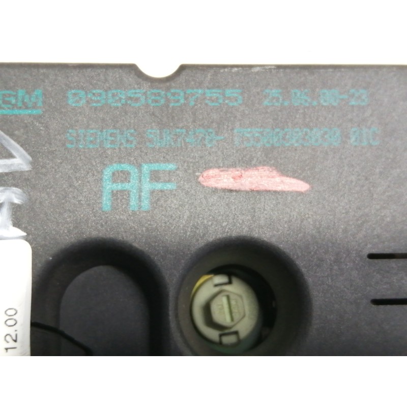Recambio de pantalla multifuncion para opel zafira a comfort referencia OEM IAM 090589755 7550030303001C 5WK7470