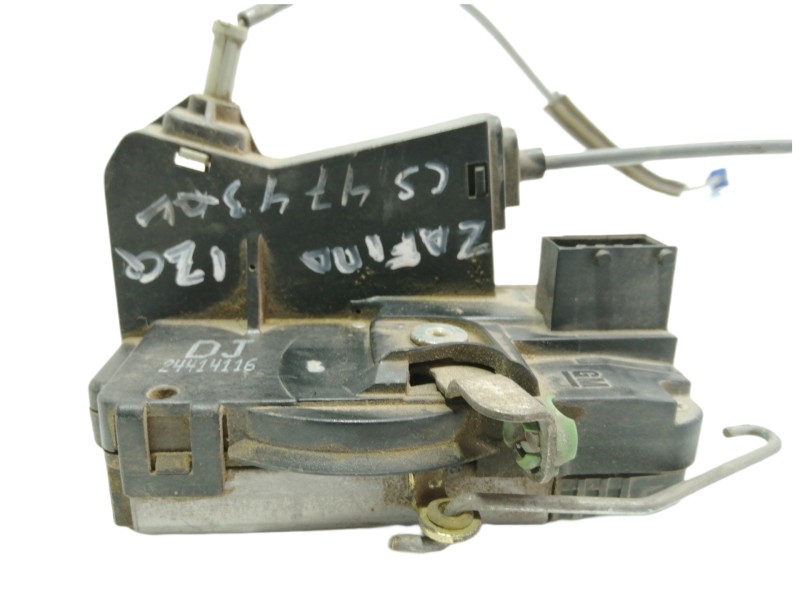 Recambio de cerradura puerta delantera izquierda para opel zafira a comfort referencia OEM IAM 24414116  