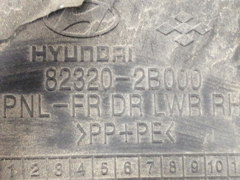 Recambio de guarnecido puerta delantera derecha para hyundai santa fe (bm) 2.2 crdi classic (2wd) referencia OEM IAM 823202B000 